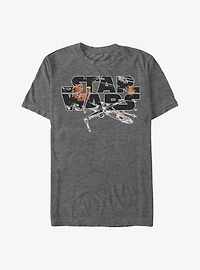 Star Wars Rogue One: A Story Basic X-Wing T-Shirt