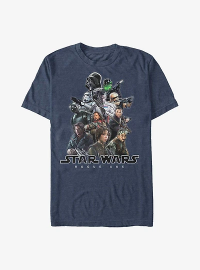 Star Wars Rogue One: A Story Cast T-Shirt