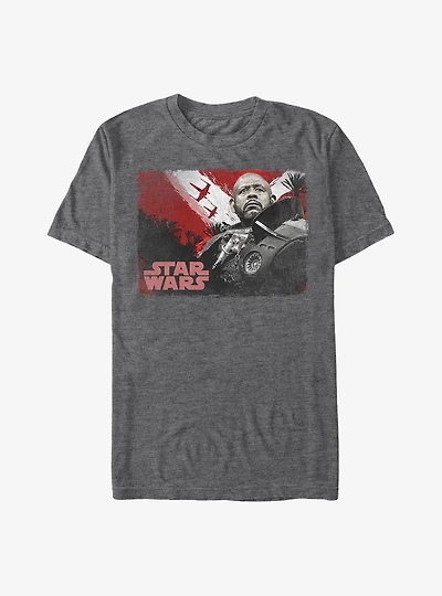 Star Wars Rogue One: A Star Wars Story Saw Poster T-Shirt