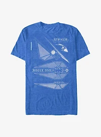 Star Wars Rogue One: A Story Striker Schema T-Shirt