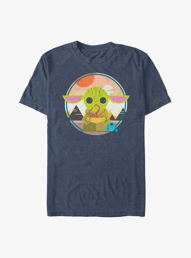 Star Wars The Mandalorian Bowl Of Squid T-Shirt