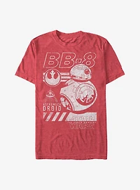 Star Wars: The Force Awakens BB-8 Schematic T-Shirt