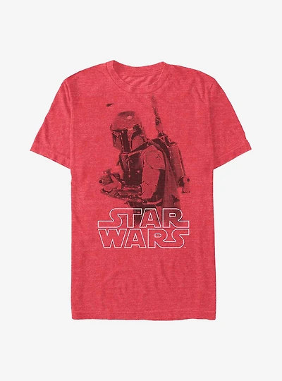 Star Wars Boba Faded Photo T-Shirt