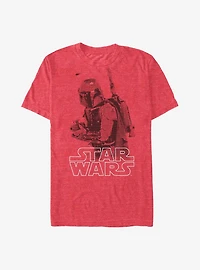 Star Wars Boba Faded Photo T-Shirt