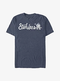 Star Wars Cursive R2-D2 T-Shirt