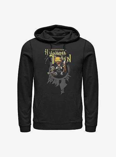 Disney Kingdom Hearts Greetings Halloween Town Hoodies