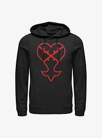 Disney Kingdom Hearts Heartless Symbol Hoodies