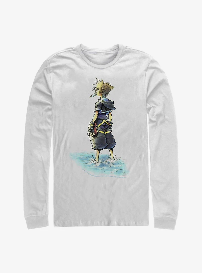 Disney Kingdom Hearts Feet Wet Long-Sleeve T-Shirt
