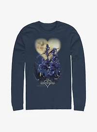 Disney Kingdom Hearts Poster Logo Long-Sleeve T-Shirt