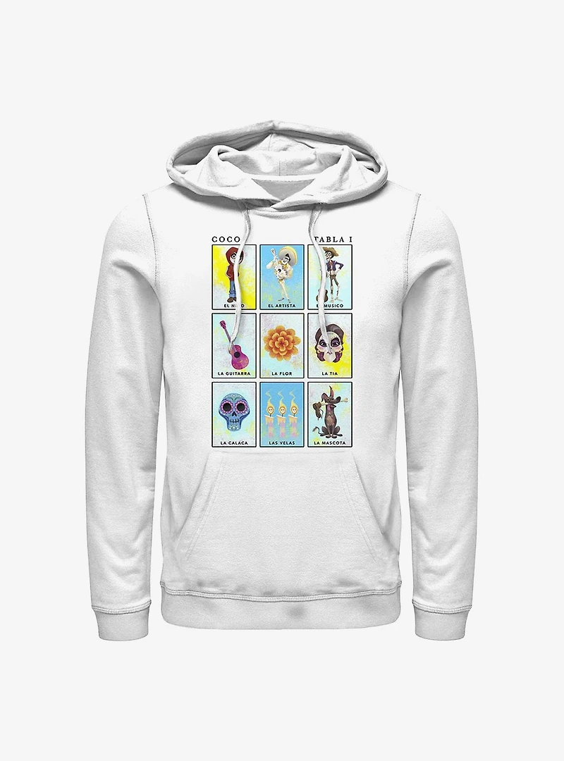 Disney Pixar Coco Cards Hoodie