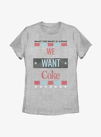 Coca-Cola We Want Coke Womens T-Shirt