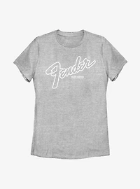 Fender Oversized Logo Womens T-Shirt