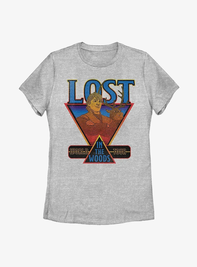 Disney Frozen 2 Lost World Tour Womens T-Shirt