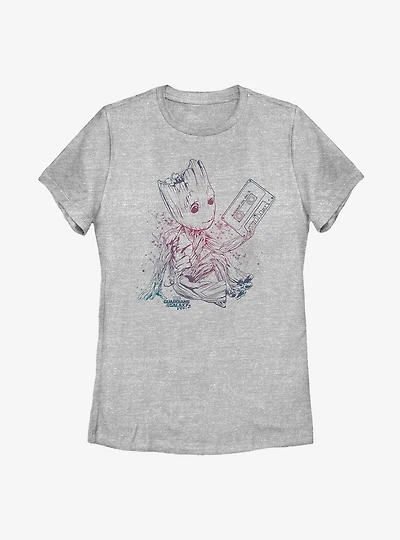 Marvel Guardians Of The Galaxy Grootient Womens T-Shirt