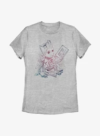 Marvel Guardians Of The Galaxy Grootient Womens T-Shirt