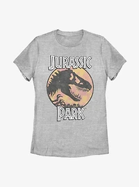 Jurassic Park Bombard Circle Womens T-Shirt