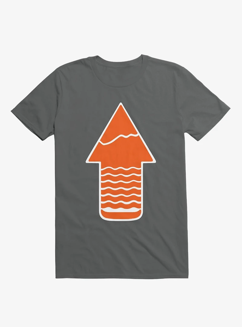 Take A Hike Up Arrow Art T-Shirt