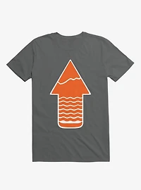 Take A Hike Up Arrow Art T-Shirt