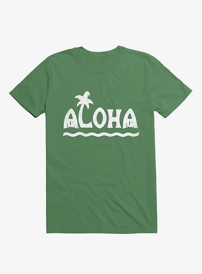Aloha! Beach Palm Tree T-Shirt