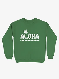 Aloha! Beach Palm Tree Sweatshirt