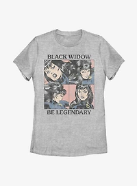 Marvel Black Widow Legendary Womens T-Shirt