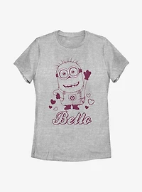 Minions Hello Bello Womens T-Shirt