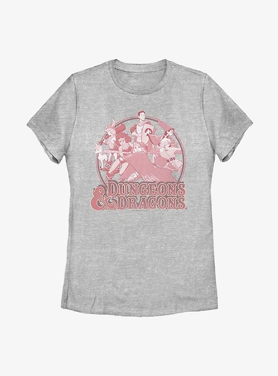 Dungeons & Dragons Group Badge Womens T-Shirt