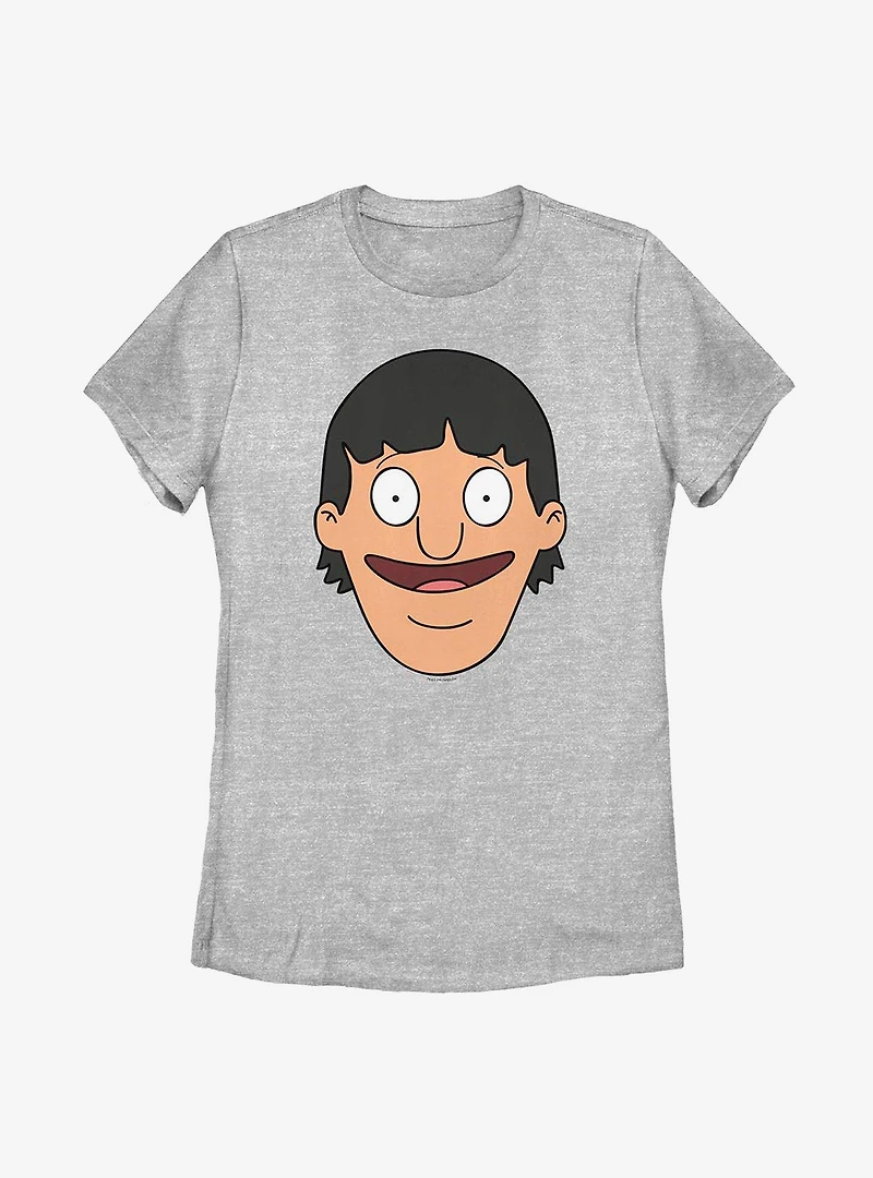 Bob's Burgers Gene Big Face Womens T-Shirt