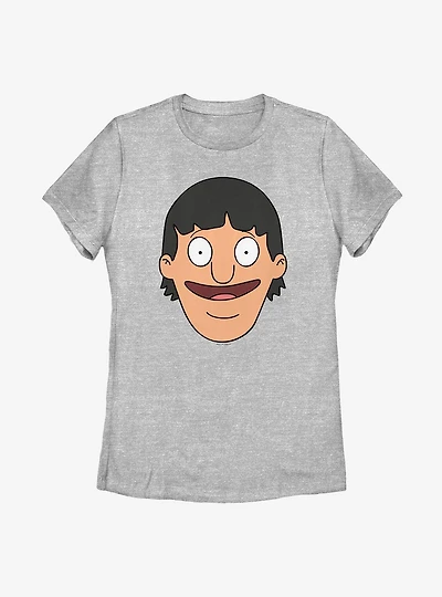 Bob's Burgers Gene Big Face Womens T-Shirt