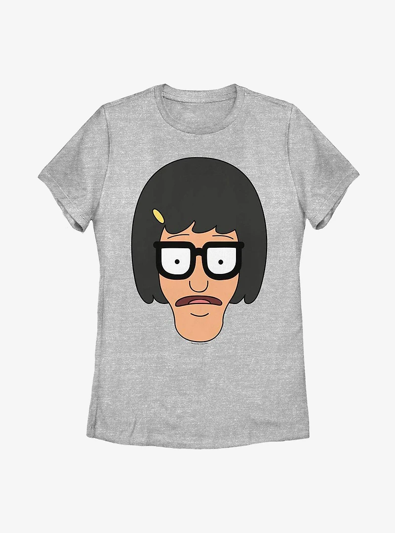 Bob's Burgers Tina Big Face Womens T-Shirt