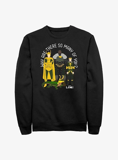 Marvel Loki Mischief And Chaos Sweatshirt