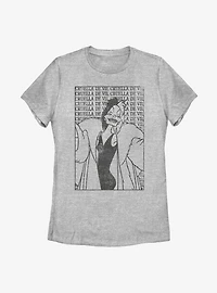 Disney Cruella De Vil Womens T-Shirt