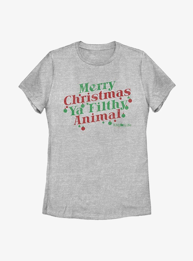 Home Alone Filthy Animals Womens T-Shirt