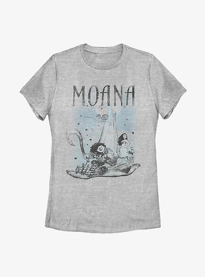 Disney Moana Sea Adventure Womens T-Shirt