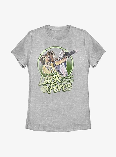 Star Wars Force Luck Womens T-Shirt
