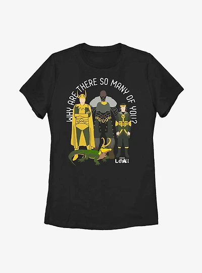 Marvel Loki Mischief And Chaos Womens T-Shirt