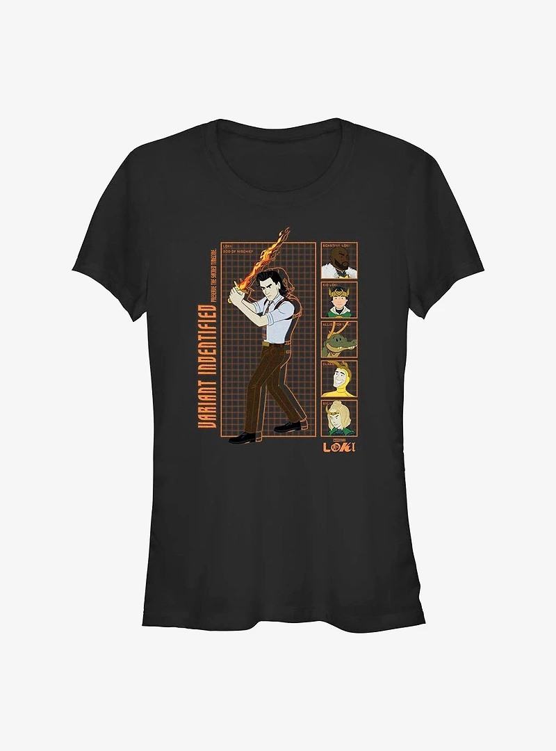 Marvel Loki Variant Identified Girls T-Shirt