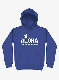 Aloha! Beach Palm Tree Hoodie