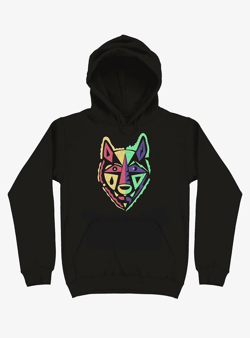 Day And Night Wolf Art Hoodie