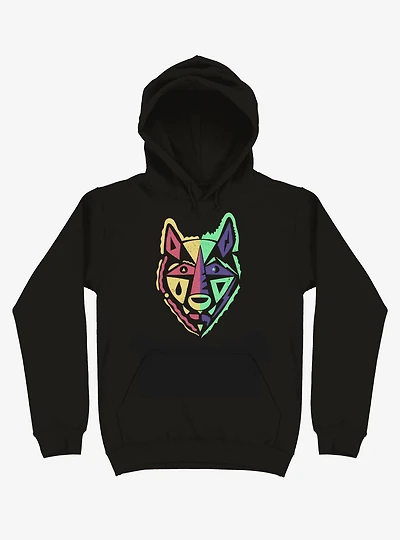 Day And Night Wolf Art Hoodie