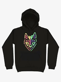 Day And Night Wolf Art Hoodie