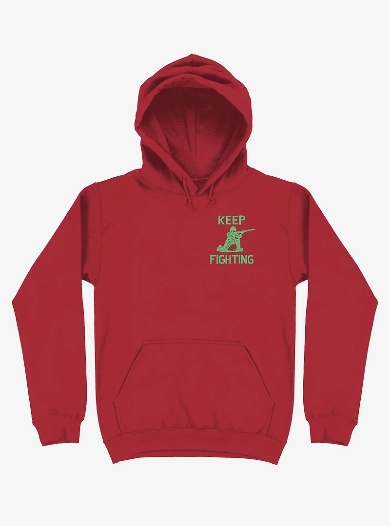 Keep Fighting Soldier Hoodie