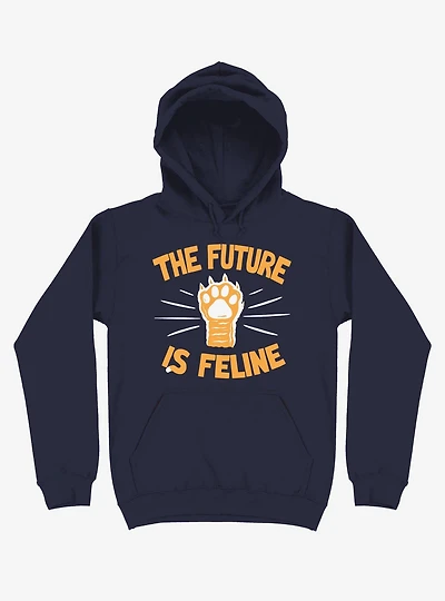 The Future Is Feline Cat Hoodie