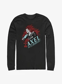Disney Kingdom Hearts Axel Long-Sleeve T-Shirt