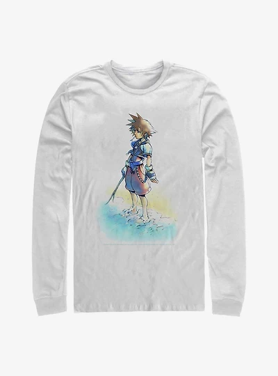 Disney Kingdom Hearts Beach Sora Long-Sleeve T-Shirt