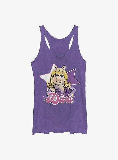 Disney The Muppets Diva Piggy Girls Tank
