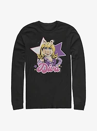 Disney The Muppets Diva Piggy Long-Sleeve T-Shirt