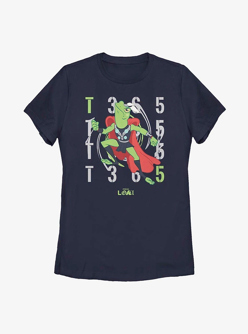 Marvel Loki Thor Frog T365 Throg Womens T-Shirt