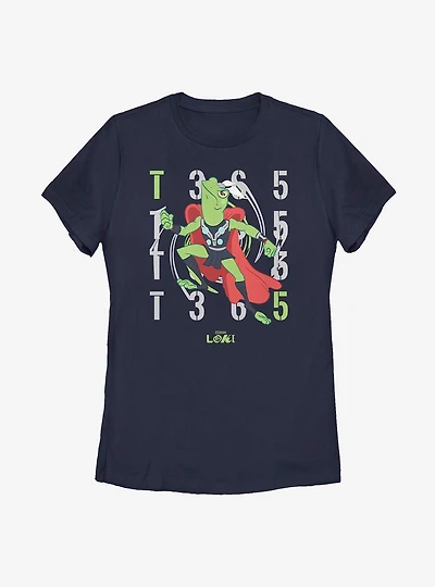 Marvel Loki Thor Frog T365 Throg Womens T-Shirt