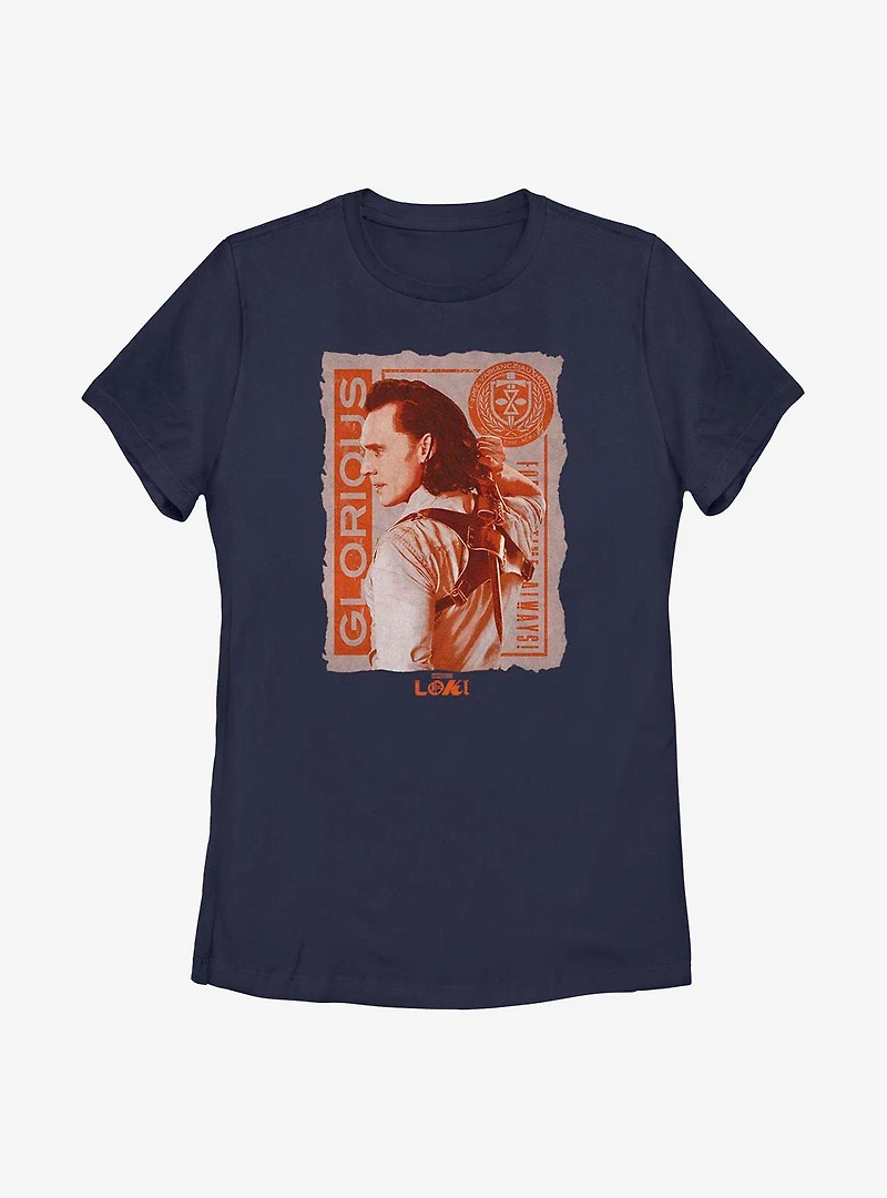 Marvel Loki The Time-Keepers Womens T-Shirt
